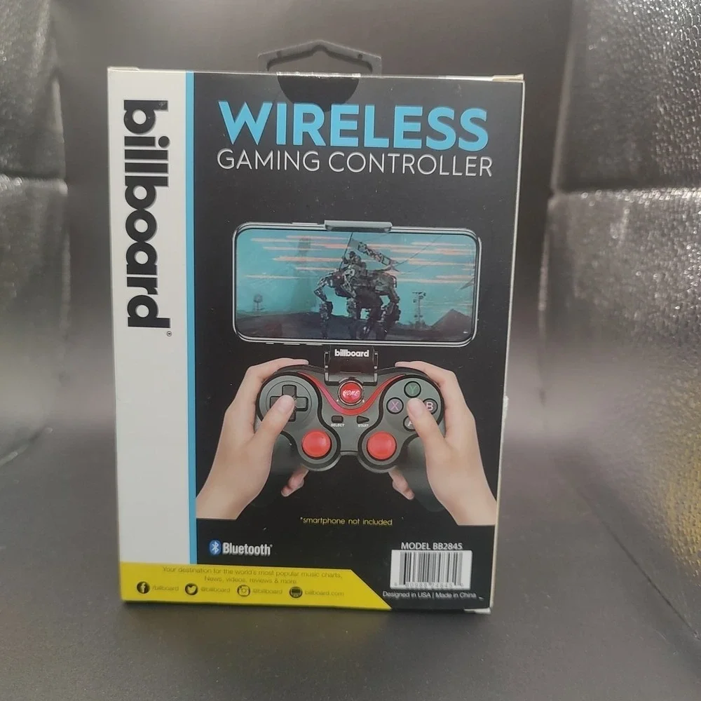 Billboard Wireless Gaming Controller Model BB 2845 Brand New Android 6.0 & Up